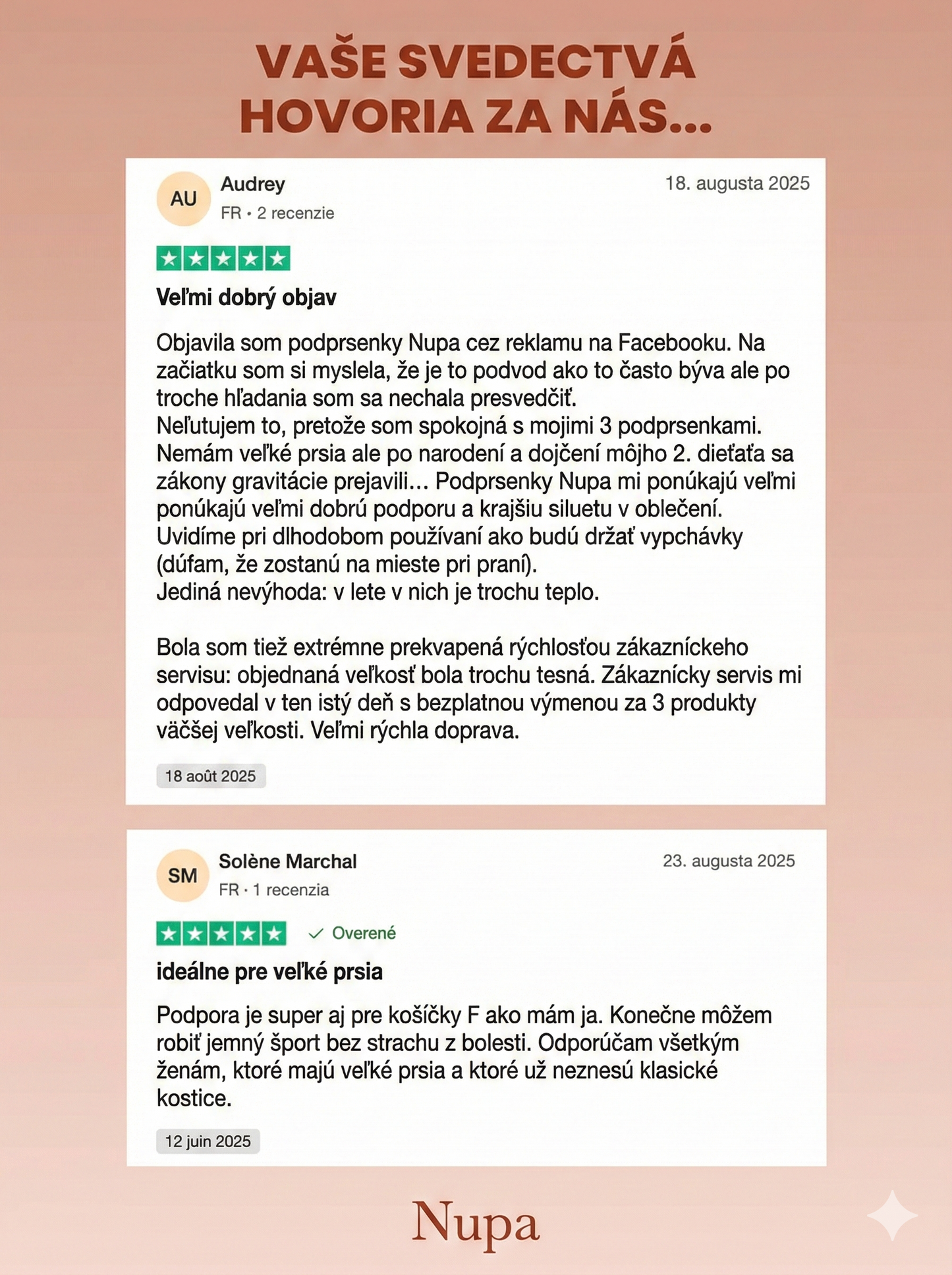 Iris™ – bezkosticová podprsenka liftujúca a pohodlná